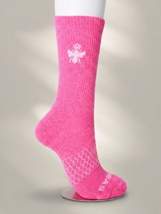 Bombas Accessories - Bombas Calf Socks Pink - Size L
